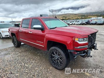 Czwarte zdjęcie samochodu z boku: 2018 CHEVROLET SILVERADO K1500 LTZ VIN:3GCUKSEJ9JG250794 - miniatura
