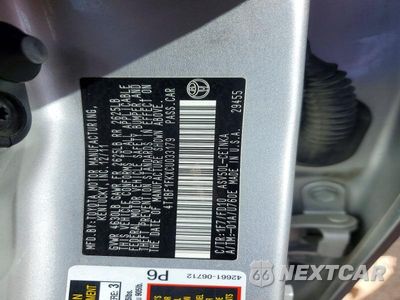 Zdjęcie 13 z 13 samochodu: 2012 TOYOTA CAMRY LE VIN:4T1BF1FKXCU033179 - miniatura