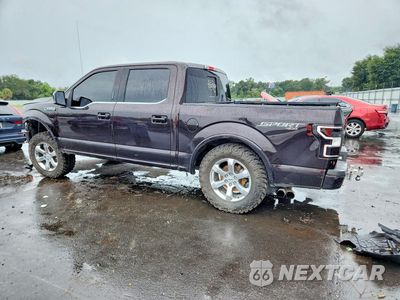Drugie zdjęcie samochodu z przodu: 2020 FORD F150 SUPERCREW VIN:1FTEW1EP0LFB32015 - miniatura