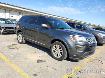 Czwarte zdjęcie samochodu z boku: 2018 FORD EXPLORER XLT VIN:1FM5K8D83JGB29028 - miniatura