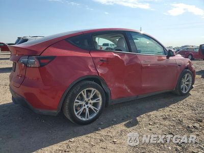 Trzecie zdjęcie samochodu z tyłu: 2021 TESLA MODEL Y VIN:5YJYGDEE1MF217039 - miniatura