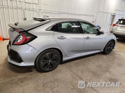 Trzecie zdjęcie samochodu z tyłu: 2017 HONDA CIVIC EX VIN:SHHFK7H51HU202273 - miniatura