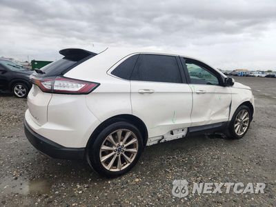 Trzecie zdjęcie samochodu z tyłu: 2017 FORD EDGE TITANIUM VIN:2FMPK3K87HBC65632 - miniatura