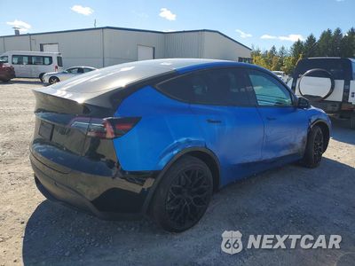 Trzecie zdjęcie samochodu z tyłu: 2022 TESLA MODEL Y VIN:7SAYGDEE7NF431389 - miniatura