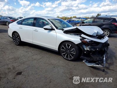 Czwarte zdjęcie samochodu z boku: 2025 HONDA ACCORD TOURING HYBRID VIN:1HGCY2F8XSA050725 - miniatura