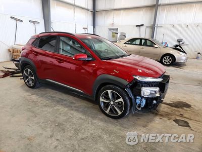 Czwarte zdjęcie samochodu z boku: 2018 HYUNDAI KONA LIMITED VIN:KM8K3CA5XJU066119 - miniatura