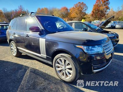 Czwarte zdjęcie samochodu z boku: 2016 LAND ROVER RANGE ROVER HSE VIN:SALGS2VF0GA270084 - miniatura