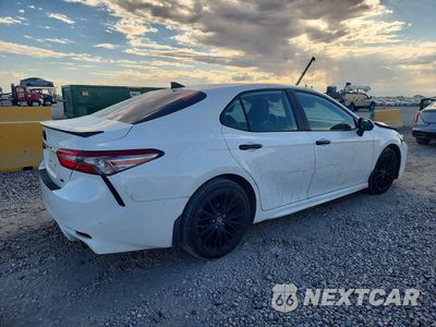 Trzecie zdjęcie samochodu z tyłu: 2020 TOYOTA CAMRY SE NIGHTSHADE VIN:4T1G11AK3LU329088 - miniatura