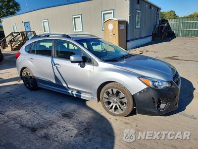 Czwarte zdjęcie samochodu z boku: 2014 SUBARU IMPREZA SPORT PREMIUM VIN:JF1GPAL60E8317131 - miniatura