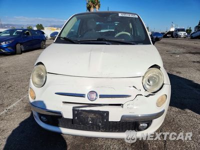 Piąte zdjęcie samochodu w środku: 2012 FIAT 500 LOUNGE VIN:3C3CFFCR3CT104163 - miniatura