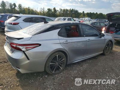 Trzecie zdjęcie samochodu z tyłu: 2019 TOYOTA CAMRY XSE VIN:4T1B61HK1KU228504 - miniatura