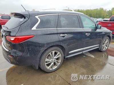 Trzecie zdjęcie samochodu z tyłu: 2016 INFINITI QX60 VIN:5N1CL0MM5EC527390 - miniatura