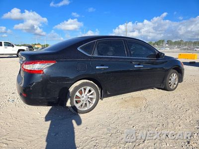 Trzecie zdjęcie samochodu z tyłu: 2014 NISSAN SENTRA S VIN:3N1AB7AP5EY228756 - miniatura