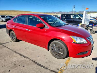 Czwarte zdjęcie samochodu z boku: 2014 NISSAN SENTRA SV VIN:3N1AB7AP1EY327736 - miniatura