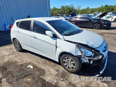 Czwarte zdjęcie samochodu z boku: 2014 HYUNDAI ACCENT GS VIN:KMHCT5AE2EU195414 - miniatura