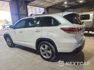 Drugie zdjęcie samochodu z przodu: 2014 TOYOTA HIGHLANDER LIMITED VIN:5TDDKRFH8ES052154 - miniatura