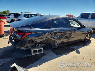 Trzecie zdjęcie samochodu z tyłu: 2023 HYUNDAI ELANTRA SEL VIN:5NPLS4AG6PH097227 - miniatura
