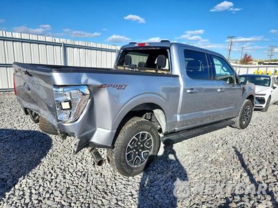 Trzecie zdjęcie samochodu z tyłu: 2023 FORD F150 SUPERCREW VIN:1FTFW1E58PFB56510 - miniatura
