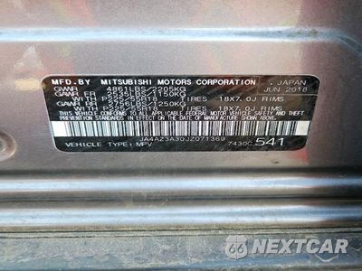 Zdjęcie 13 z 13 samochodu: 2018 MITSUBISHI OUTLANDER SE VIN:JA4AZ3A30JZ071369 - miniatura