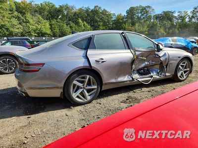 Trzecie zdjęcie samochodu z tyłu: 2023 GENESIS G80 SPORT PRESTIGE VIN:KMTGA4SC7PU145146 - miniatura