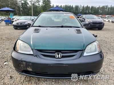 Piąte zdjęcie samochodu w środku: 2002 HONDA CIVIC LX VIN:1HGEM22512L051010 - miniatura