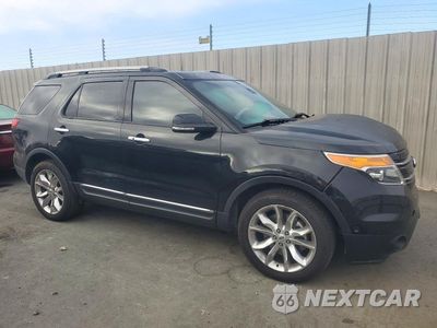 Czwarte zdjęcie samochodu z boku: 2014 FORD EXPLORER LIMITED VIN:1FM5K8F88EGB37497 - miniatura