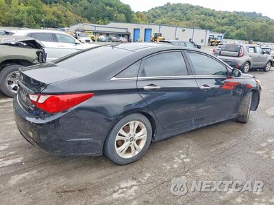Trzecie zdjęcie samochodu z tyłu: 2013 HYUNDAI SONATA LIMITED VIN:5NPEC4ACXDH567712 - miniatura