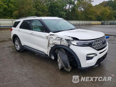 Czwarte zdjęcie samochodu z boku: 2022 FORD EXPLORER LIMITED VIN:1FMSK8FH1NGB43998 - miniatura