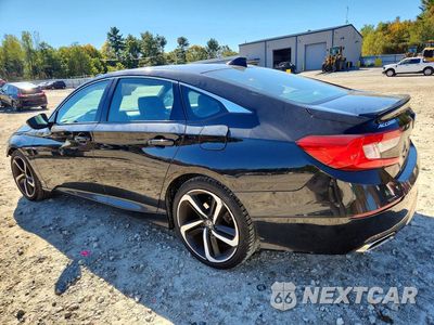Drugie zdjęcie samochodu z przodu: 2018 HONDA ACCORD SPORT VIN:1HGCV1F39JA048311 - miniatura