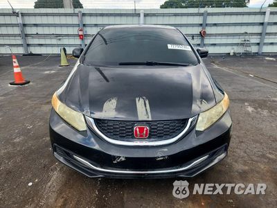 Piąte zdjęcie samochodu w środku: 2014 HONDA CIVIC EXL VIN:2HGFG3B05EH506089 - miniatura