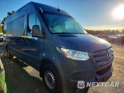 Czwarte zdjęcie samochodu z boku: 2019 MERCEDES-BENZ SPRINTER 2500/3500 DELIVERY VAN VIN:WD4PF1CD1KP123162 - miniatura