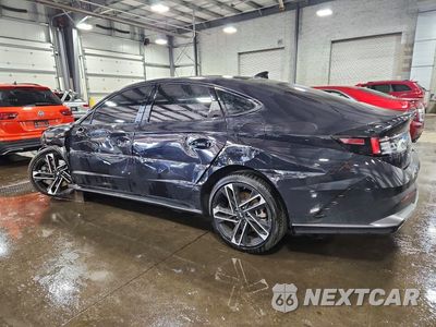 Drugie zdjęcie samochodu z przodu: 2025 HYUNDAI SONATA N LINE VIN:KMHL54JC6SA489172 - miniatura