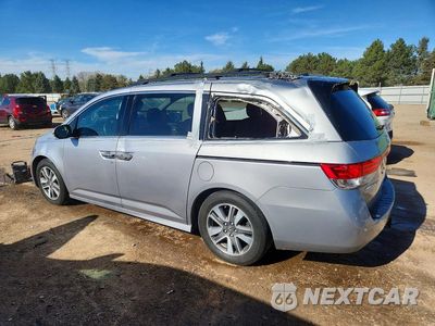 Drugie zdjęcie samochodu z przodu: 2016 HONDA ODYSSEY TOURING VIN:5FNRL5H91GB121436 - miniatura
