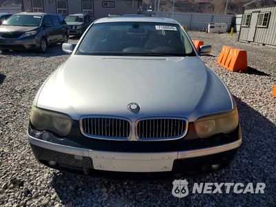 Piąte zdjęcie samochodu w środku: 2003 BMW 745 LI VIN:WBAGN63483DR13567 - miniatura