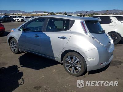 Drugie zdjęcie samochodu z przodu: 2015 NISSAN LEAF SV VIN:1N4AZ0CP3FC313611 - miniatura