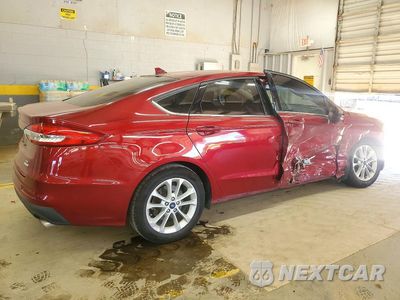 Trzecie zdjęcie samochodu z tyłu: 2019 FORD FUSION SE VIN:3FA6P0HDXKR133080 - miniatura