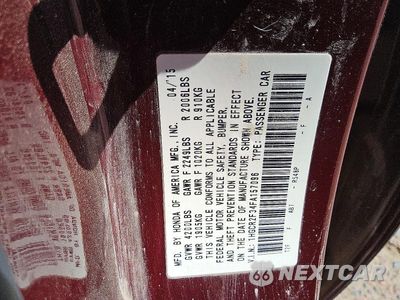 Zdjęcie 12 z 13 samochodu: 2015 HONDA ACCORD LX VIN:1HGCR2F34FA157096 - miniatura
