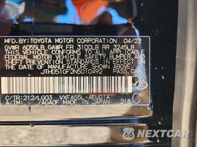 Zdjęcie 14 z 14 samochodu: 2022 LEXUS LS 500 BASE VIN:JTHD51GF2N5010492 - miniatura