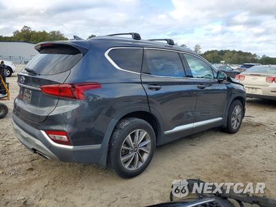 Trzecie zdjęcie samochodu z tyłu: 2020 HYUNDAI SANTA FE SEL VIN:5NMS33AD5LH277038 - miniatura