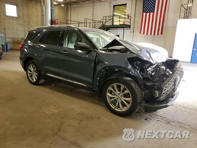 Czwarte zdjęcie samochodu z boku: 2021 FORD EXPLORER LIMITED VIN:1FMSK8FH9MGA21159 - miniatura