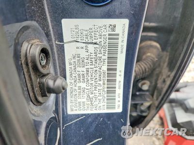Zdjęcie 13 z 13 samochodu: 2021 HONDA CIVIC LX VIN:2HGFC2F61MH536967 - miniatura
