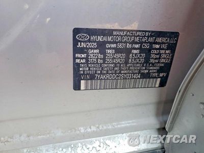 Zdjęcie 12 z 12 samochodu: 2025 HYUNDAI IONIQ 5 LIMITED VIN:7YAKRDDC2SY031404 - miniatura