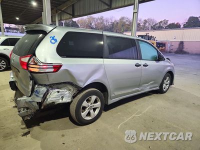Trzecie zdjęcie samochodu z tyłu: 2020 TOYOTA SIENNA L VIN:5TDZZ3DC2LS027754 - miniatura