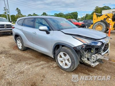 Czwarte zdjęcie samochodu z boku: 2022 TOYOTA HIGHLANDER L VIN:5TDCZRAH7NS098220 - miniatura