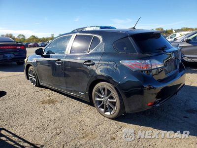Drugie zdjęcie samochodu z przodu: 2013 LEXUS CT 200 VIN:JTHKD5BH8D2164585 - miniatura