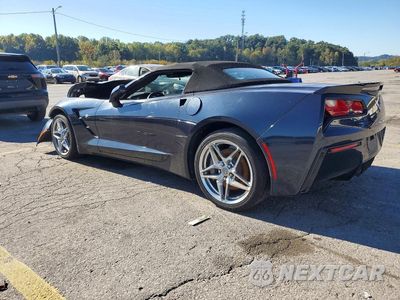 Drugie zdjęcie samochodu z przodu: 2014 CHEVROLET CORVETTE STINGRAY 3LT VIN:1G1YF3D75E5112452 - miniatura