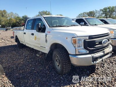 Czwarte zdjęcie samochodu z boku: 2021 FORD F350 SUPER DUTY VIN:1FT8W3BT8MED57462 - miniatura