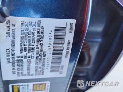 Zdjęcie 13 z 13 samochodu: 2005 MITSUBISHI ENDEAVOR XLS VIN:4A4MN31S75E010564 - miniatura