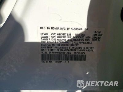 Zdjęcie 13 z 13 samochodu: 2017 ACURA MDX TECHNOLOGY VIN:5FRYD4H50HB013373 - miniatura