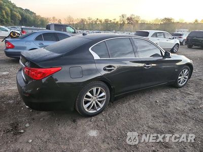 Trzecie zdjęcie samochodu z tyłu: 2017 INFINITI Q50 3.0T PREMIUM VIN:JN1EV7AP0HM737766 - miniatura